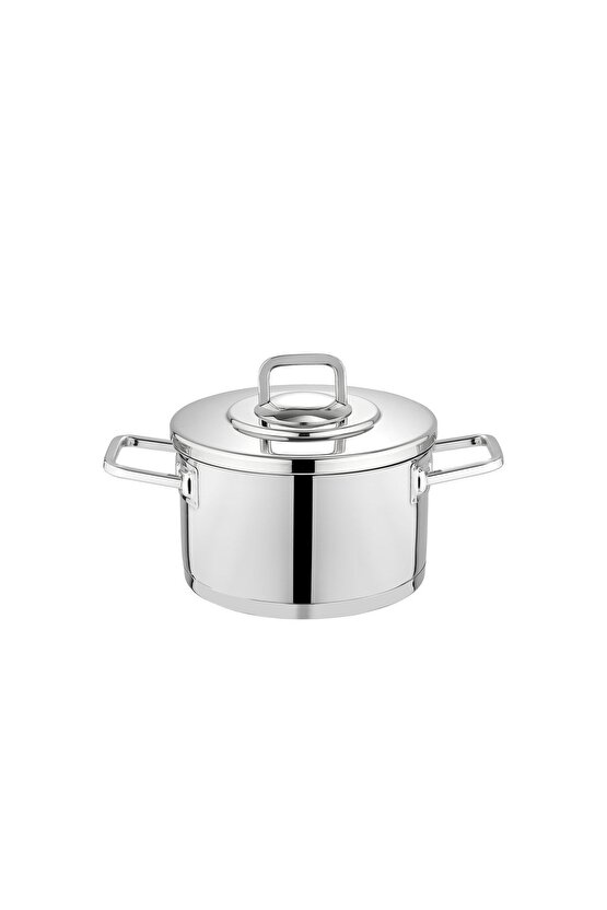 Prime Çelik Tencere Seti-8 Parça-Inox