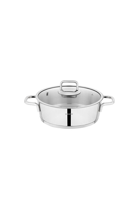 New Stahl Çelik Tencere Seti 8 Parça-Inox