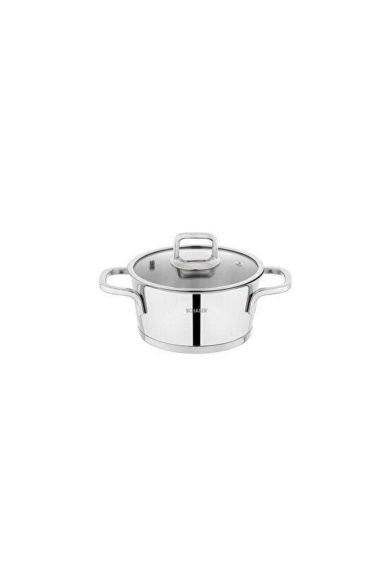 New Stahl Çelik Tencere Seti 8 Parça-Inox
