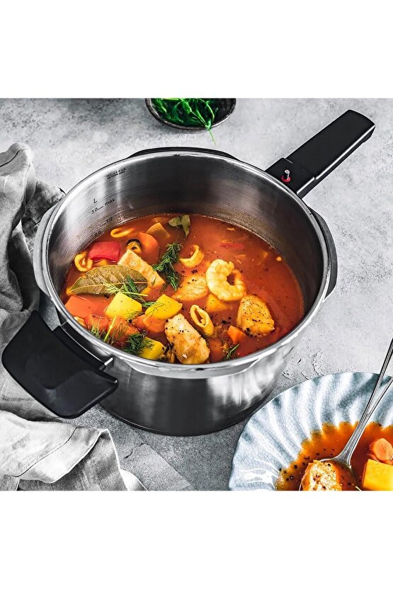 Vitaquick Glossy Düdüklü Tencere 6.0L