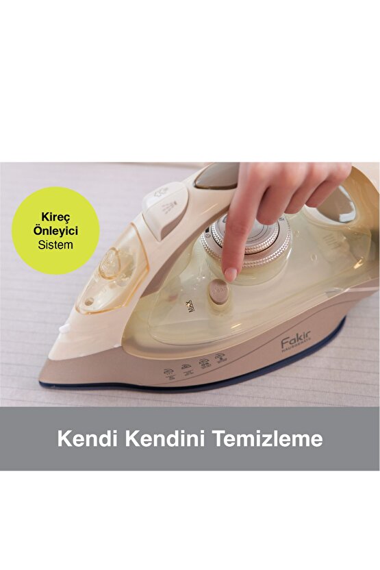 Glimmer Buharlı Ütü - Beyaz