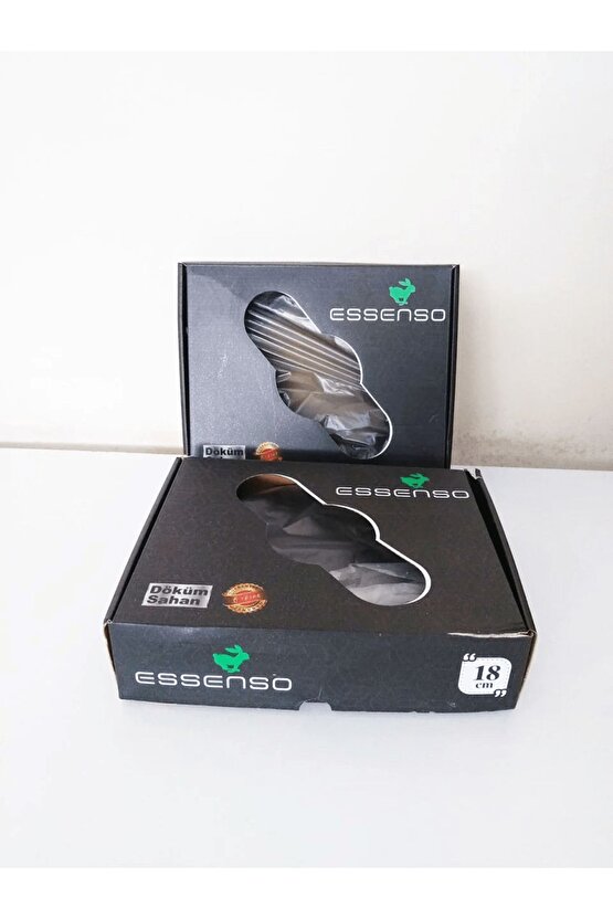 Netcool Kitchen Essenso Döküm Siyah Granit Sahan Tava 18 Cm