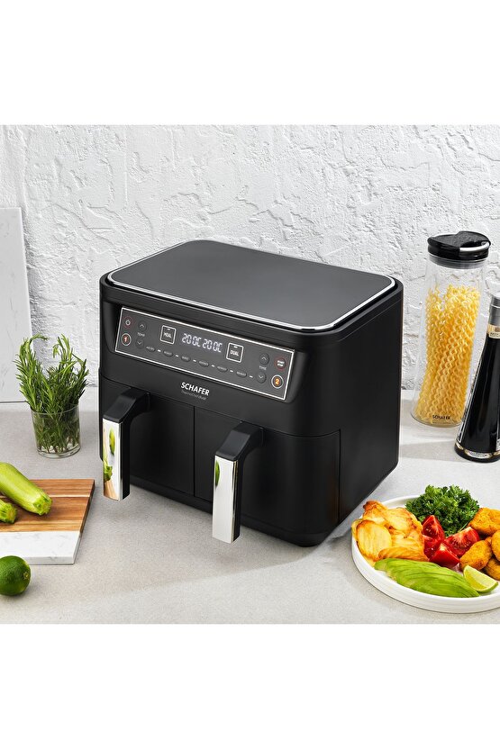 Thermochef Dual Dijital AirfryerSıcak Hava Fritözü