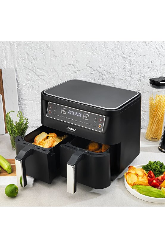 Thermochef Dual Dijital AirfryerSıcak Hava Fritözü