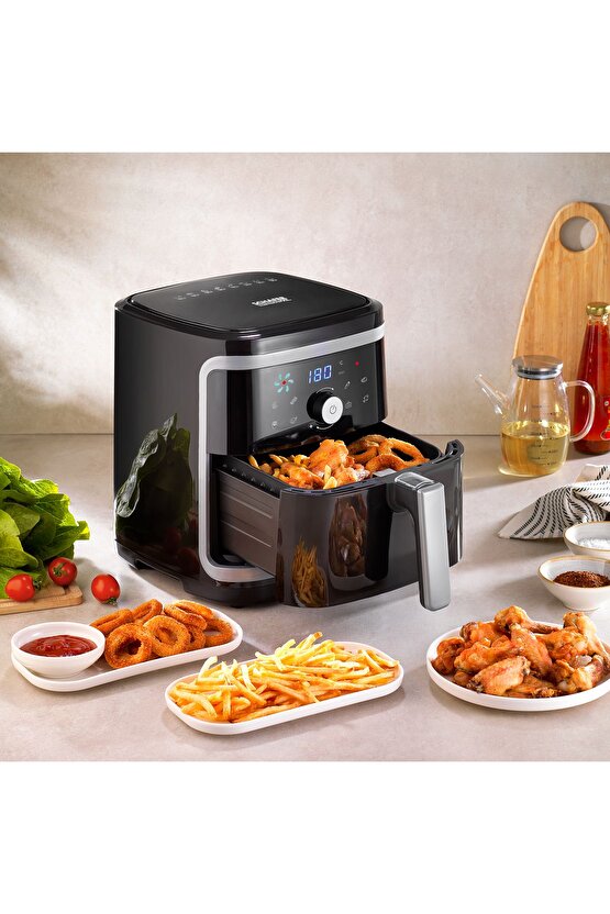 Thermochef XL AirfryerSıcak Hava Fritözü-Siyah