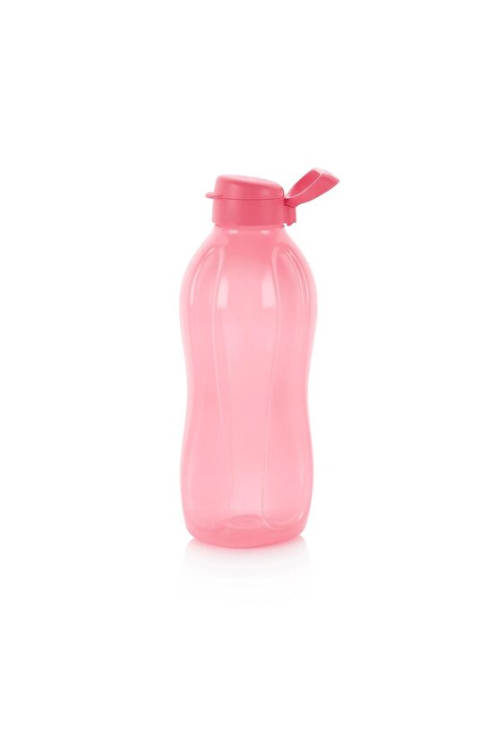 Eko Şişe 2 Litre Pembe Pamuk Şeker  Matara Suluk Eco Pratik Kapak