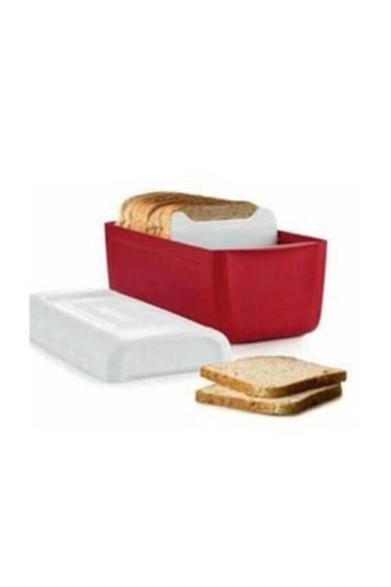 Kırmızı Mini Ekmek Kabı