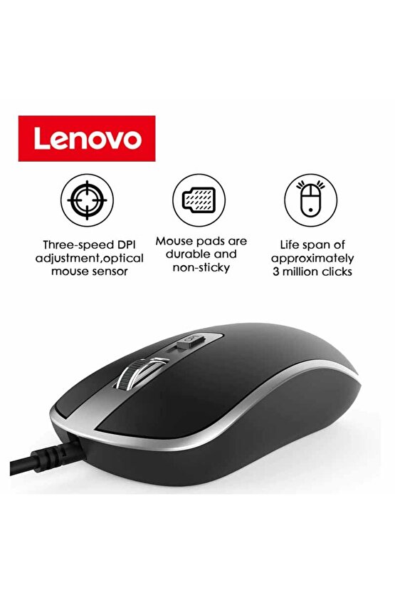 M104 USB Optik Ofis İş Faresi – Siyah