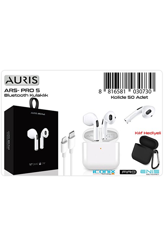 Kablosuz ARS Pro 5 AirPods Kulaklık