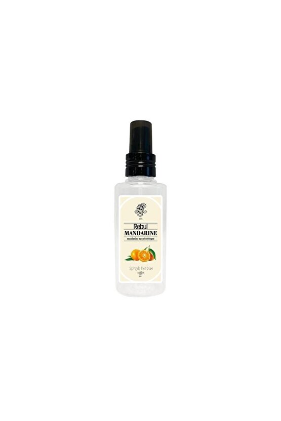Evin Havasını Değiştiren Spreyli Pet Şişe Kolonya 125 Ml - Mandarine Kokulu