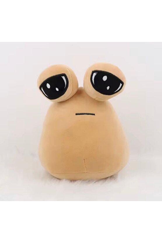 Pou Sevimli Uzaylı Yumuşak Dolgulu Peluş Oyuncak 1 Adet