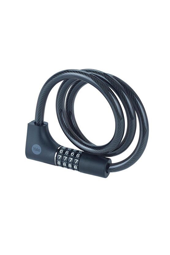 Essential Kablolu Bisiklet Kilidi  1000mm  Şifreli ve  Anahtarlı YCC0121002