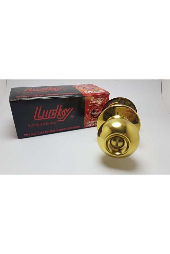 Lucky Topuzlu Kilit Ekonomik Sarı Wc 1