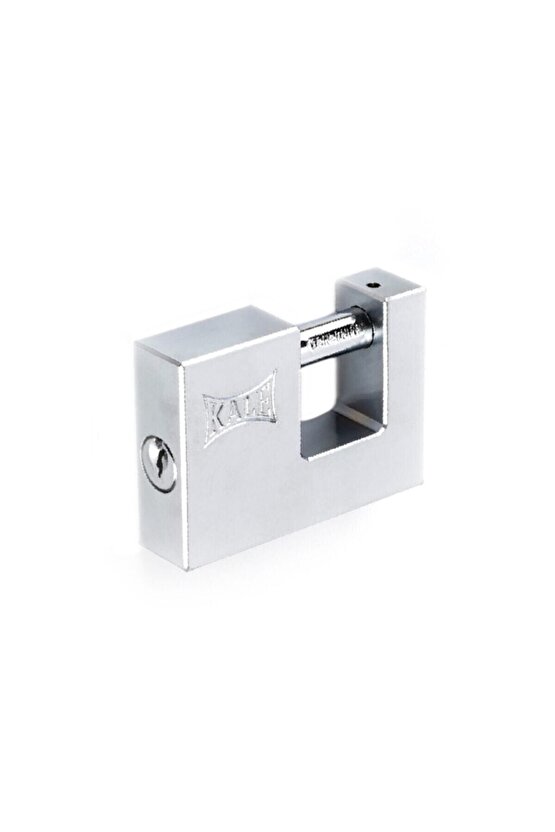 Yatay Pirinç Saten Asma Kilit Krom 80 Mm