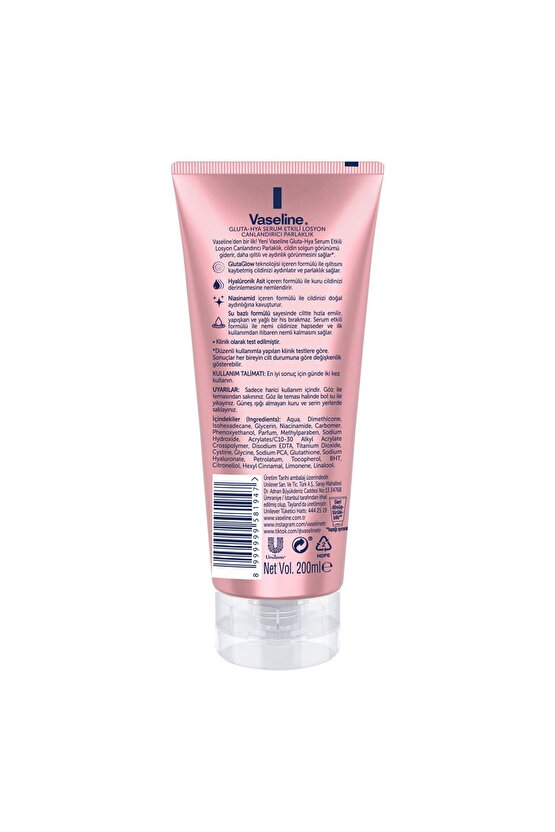 Gluta Hya Serum Etkili Losyon Canlandırıcı Parlaklık 200 ml
