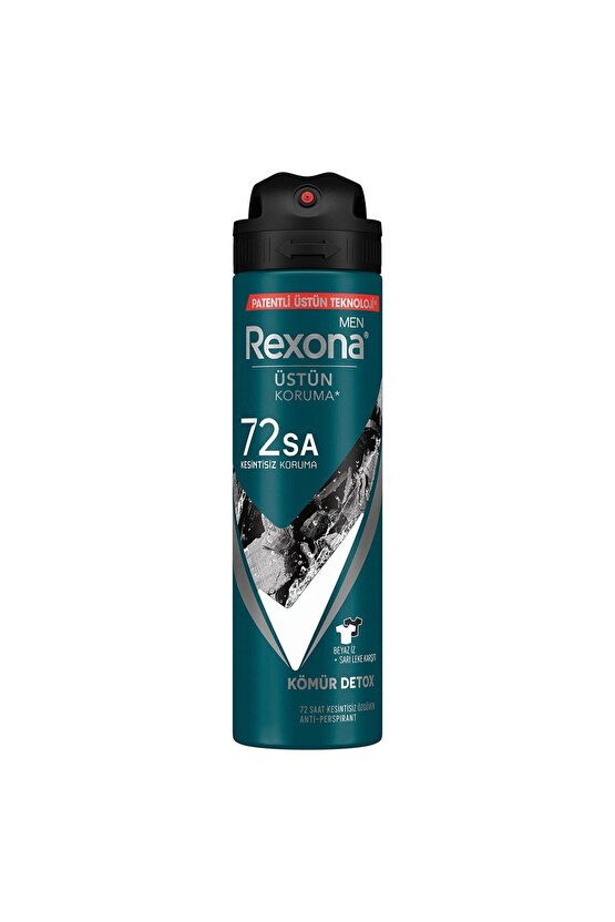 Erkek Erkek Sprey Deodorant Kömür Detoks 150 ml