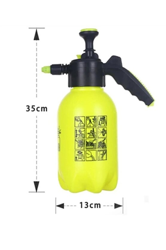 Oto Araç Yıkama Pompası El Değmeden Köpük Püskürtme 2 Litre Basınçlı pompa