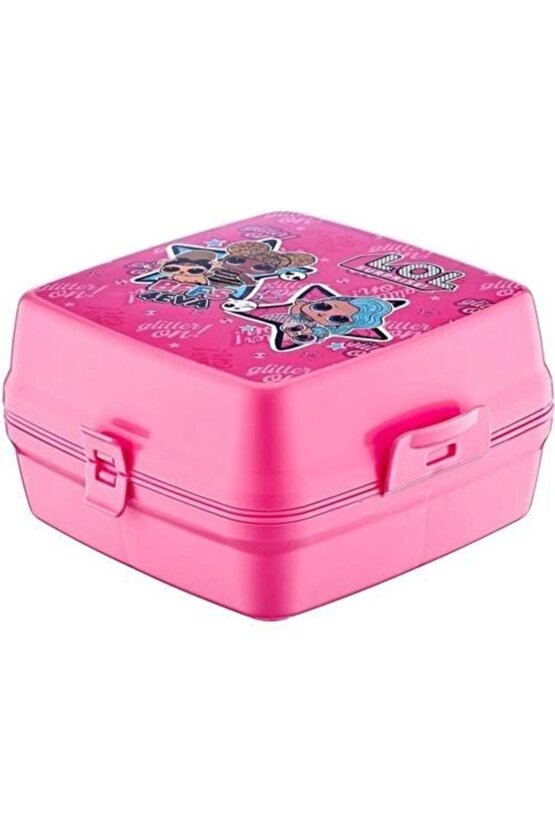 Bebek Lunch Box Beslenme Kabı Toz Pembe