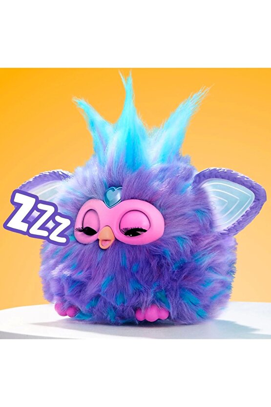 Furby Mor Renkli İnteraktif Pelüş Oyuncak - Furby Peluşu - Furby Oyuncak Peluş - Konuşan Furby Oyunc