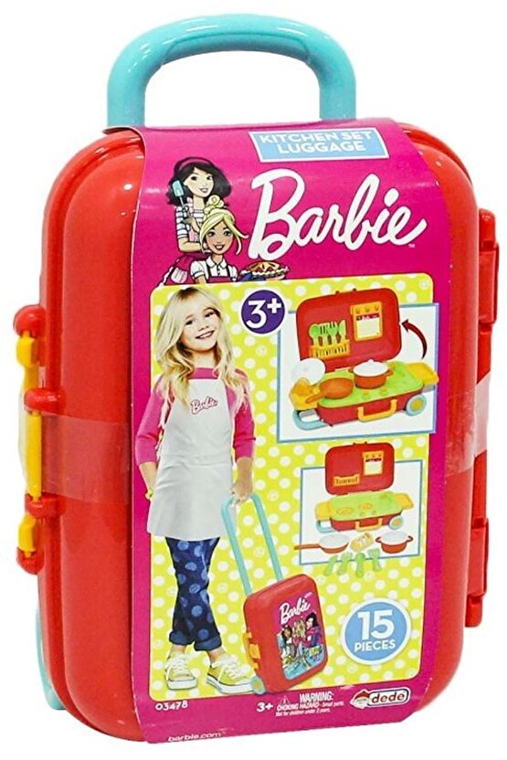 Sesi Grup - Dede Barbie Mutfak Seti Bavulum