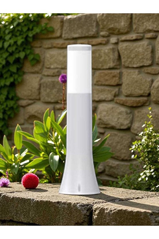 54 Cm, Plastik Gövde E27 Duylu Set Üstü Bahçe Armatürü, Elektrikle Çalışır Kaliteli Bahçe Apliği
