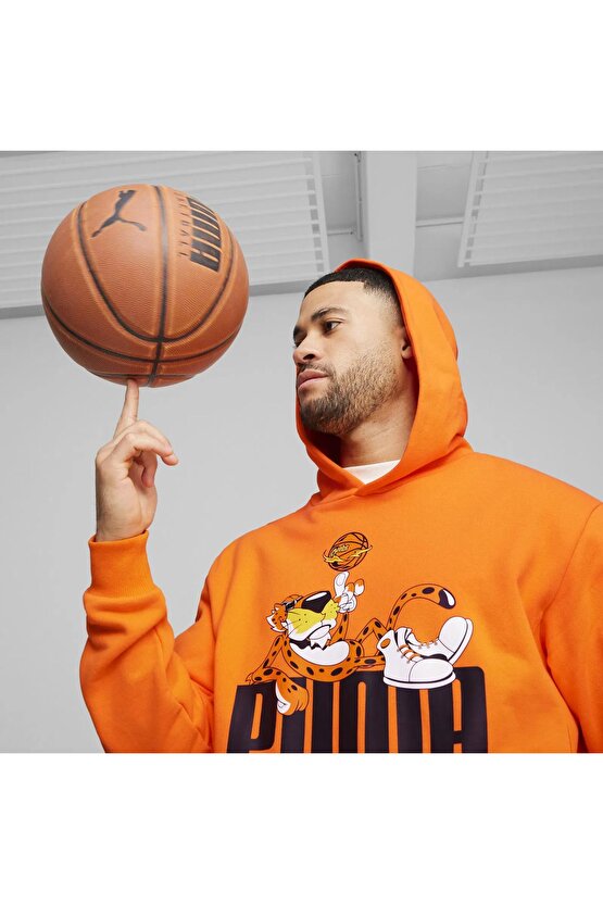 Hoops X Cheetos Unisex Turuncu Hoodie