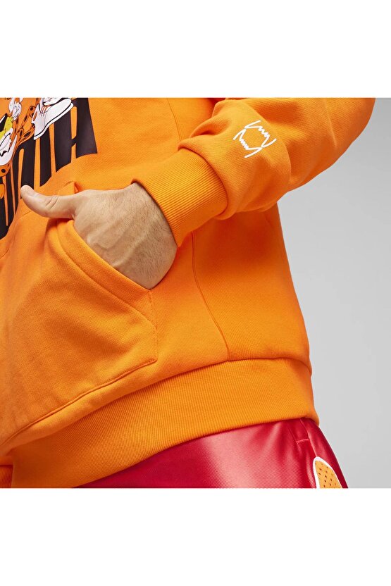 Hoops X Cheetos Unisex Turuncu Hoodie