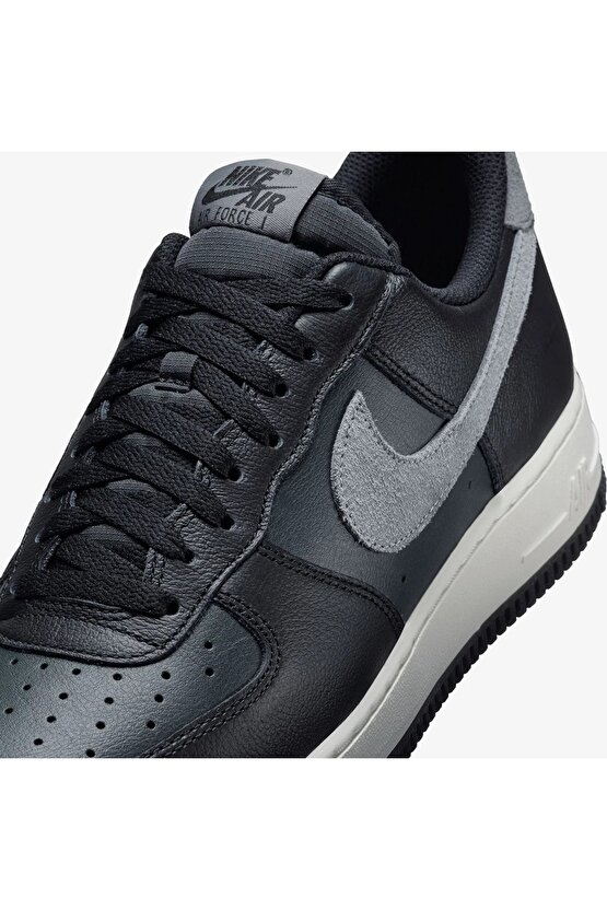 Air Force 1 07 LV8 Erkek Siyah Spor Ayakkabı