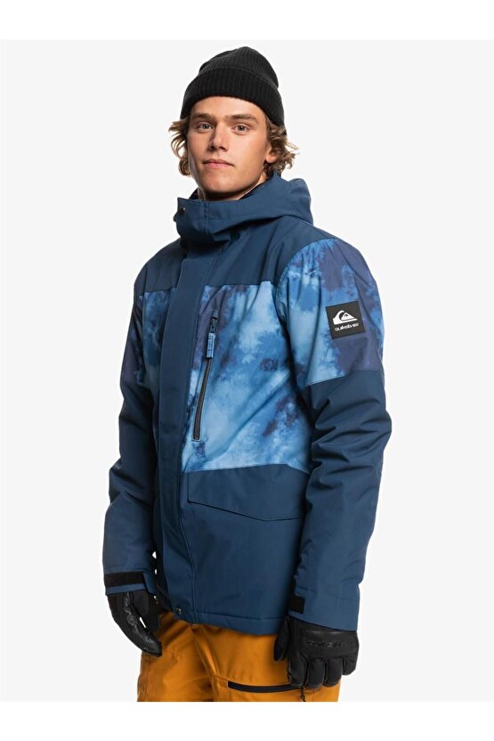Mission Printed Block Jk Erkek Mont