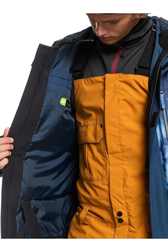 Mission Printed Block Jk Erkek Mont