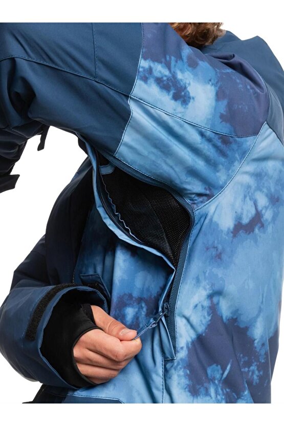 Mission Printed Block Jk Erkek Mont