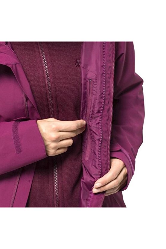 Norrland 3in1 Kadın Outdoor Montu Wild Berry