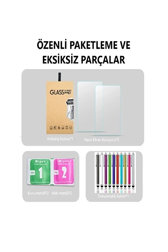 Poco Pad 12.1 İçin Nano Ekran Koruyucu 9h Esnek 2 ADET