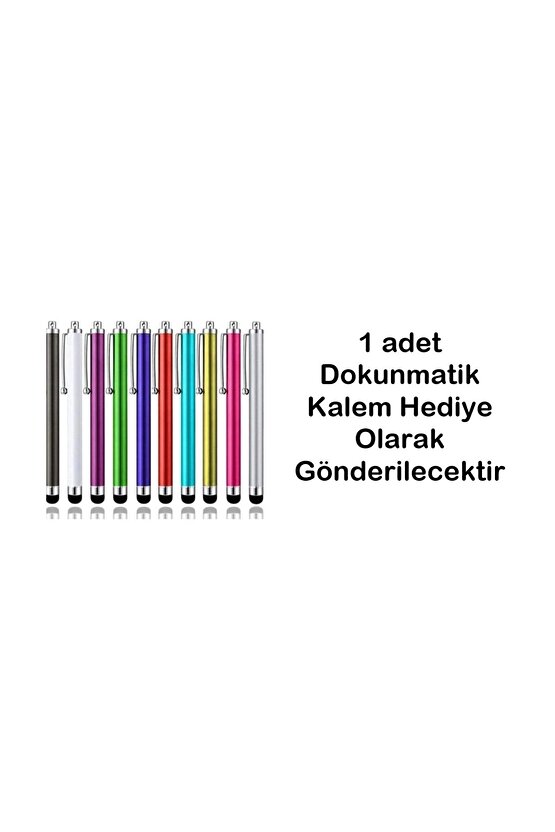Tab M10 Plus 10.61 Tablet İçin Uyumlu Şarjlı Touchpadli Yuvarlak Tuş RGB Bluetooth Klavye