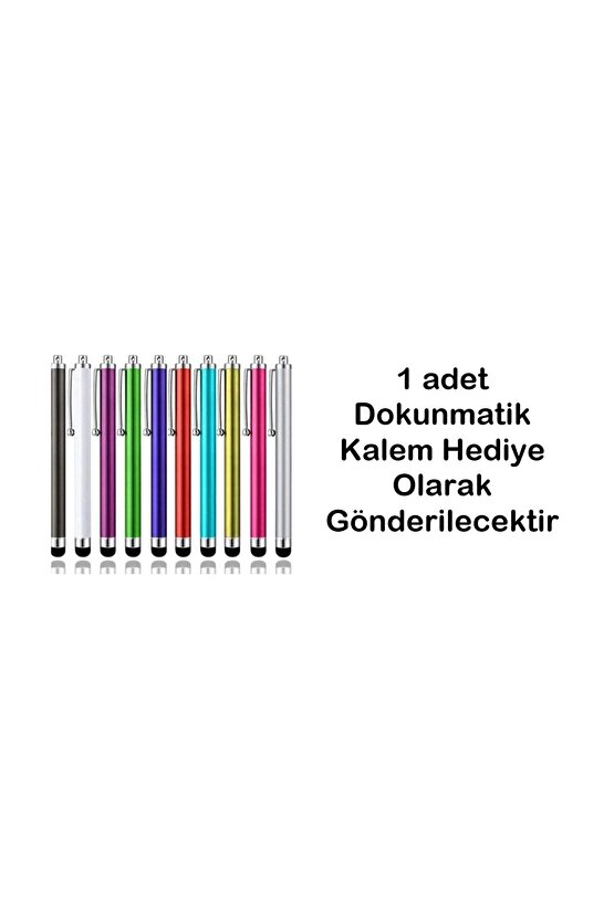 Samsung tab A9+ Plus sx-210 11 Tablet Uyumlu Şarjlı Touchpadli Yuvarlak Tuş RGB Bluetooth Klavye