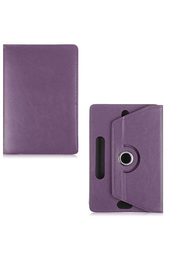 Hometech Alfa 10BS 10.1 Uyumlu Üniversal Dönerli Standlı Tablet Kılıfı +Dokunmatik Kalem