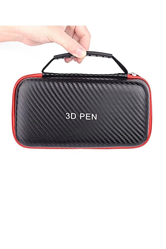 3D PEN KALEM YAZICI ÇANTALI MODEL 12X3 METRE FLAMENT ADAPTÖRLÜ LED EKRANLI 3 BOYUTLU KALEM PRİNTER