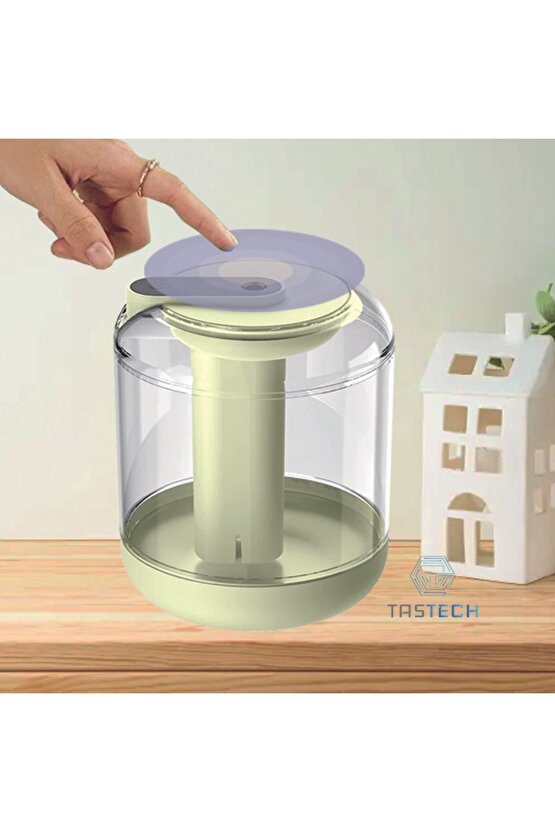 1L Sessiz Oda Hava Nemlendirici Gece Lambası Şarjlı Ev Ofis için Aroma Theraphy Uçucu Yağ Difüzör