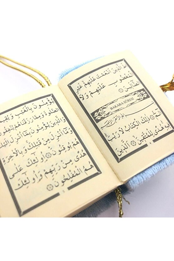 Mini Kadife Kaplı Kuranı Kerim Yeşil (1 ADET) Renk Belirtiniz
