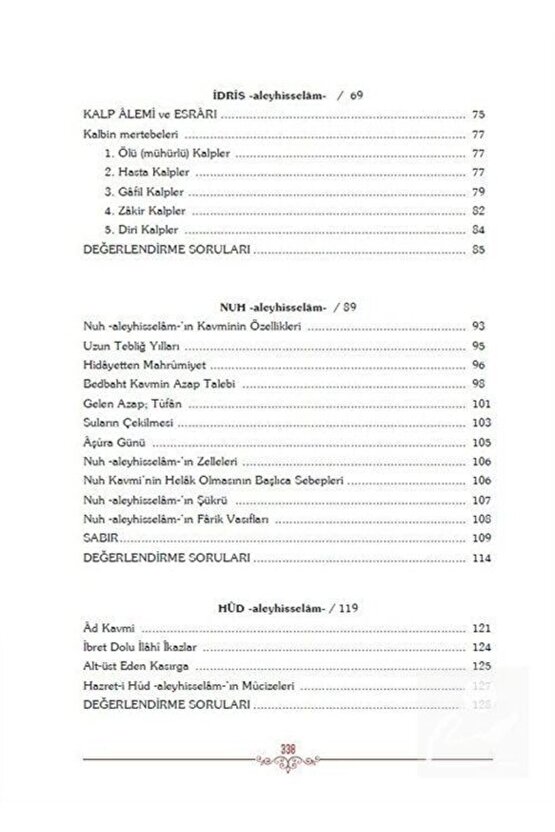 Nebiler Silsilesi - 1 Ders Kitabı