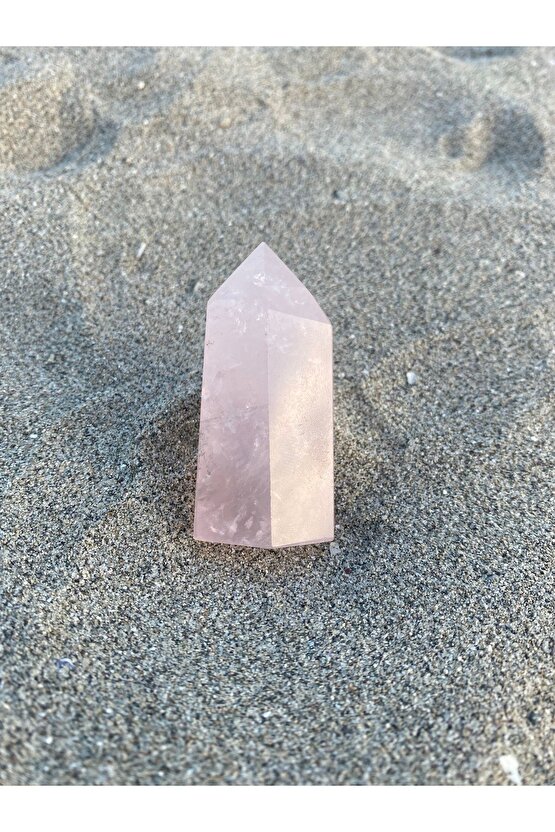 Pembe Kuvars  Doğal Taş - Kazık Kütle Taş