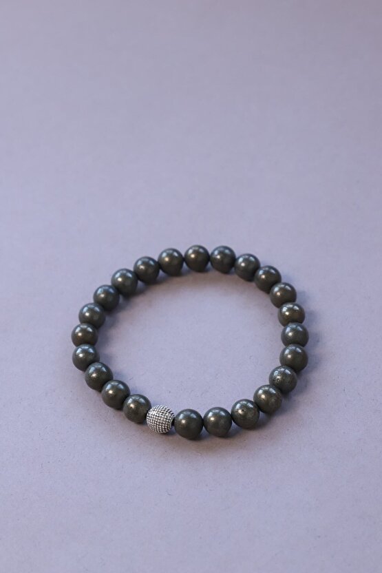 Pirit Taşı Bileklik 8mm
