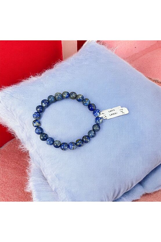 Lapis Lazuli 8mm Doğaltaş Bileklik