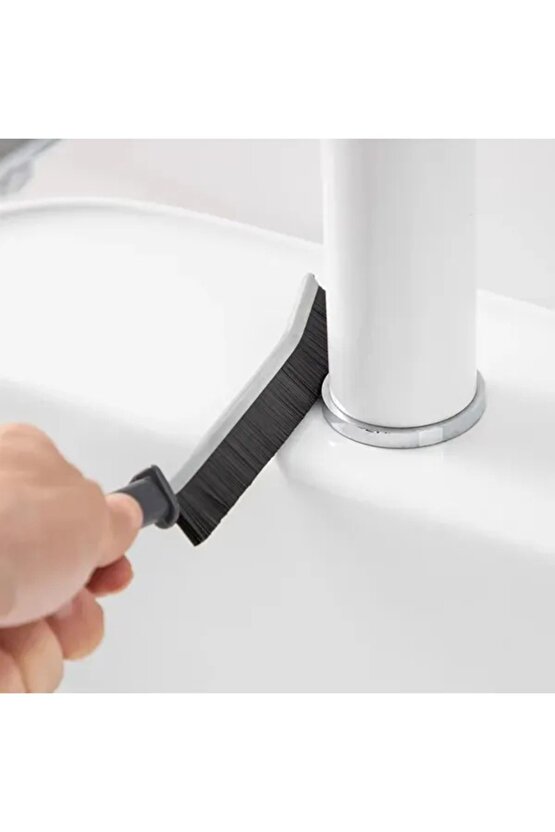 3 Adet Dayanıklı Sert Kıllı Çok Amaçlı İnce Temizlik Fırçası Derz Banyo Mutfak Lavabo Detay Temizlik