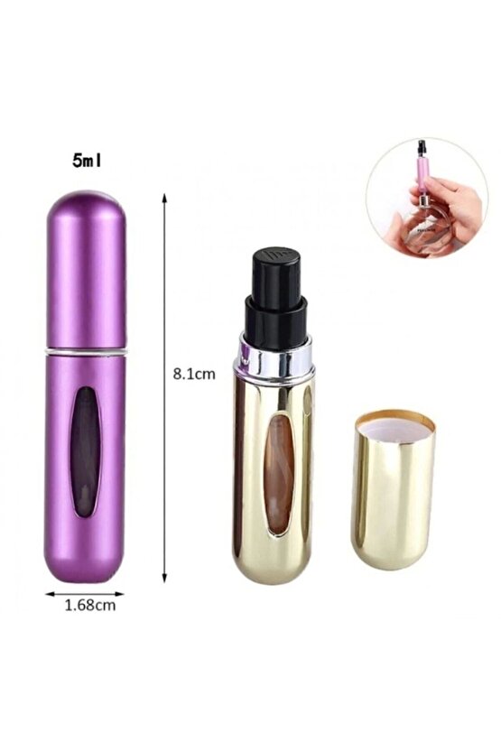 Taşınabilir Parfüm Şişesi – Doldurulabilir Mini Sprey Aparatı