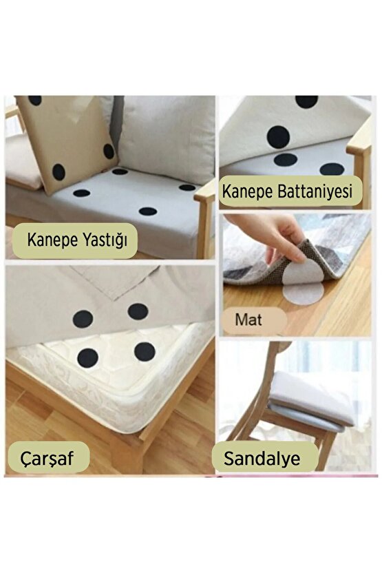Halı Kilim Sabitleyici Kaydırmaz Kendinden Yapışkanlı Yıkanabilir 20 Adet Cırt Bant