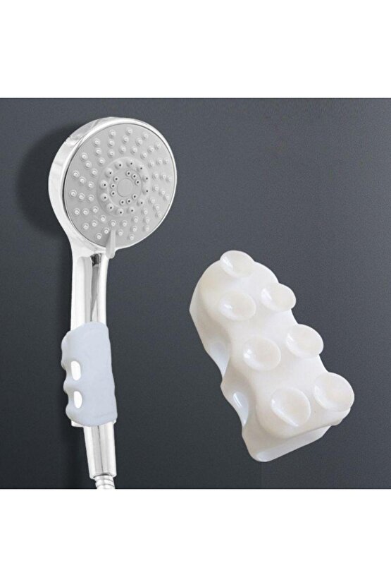 Banyo Duş Başlığı Tutucu Silikon Güçlü Vantuz Vakum Aparatı Id:295120394