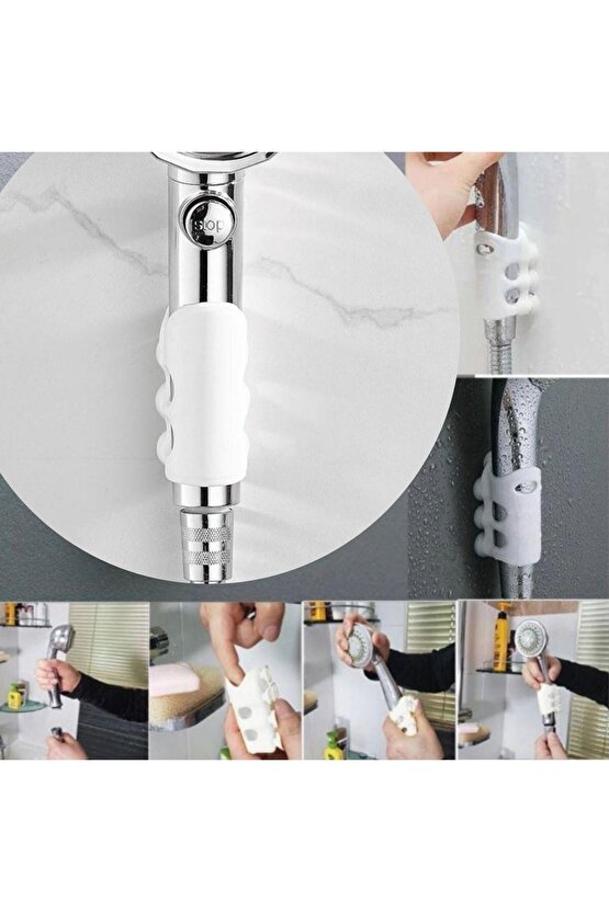 Banyo Duş Başlığı Tutucu Silikon Güçlü Vantuz Vakum Aparatı Id:295120394