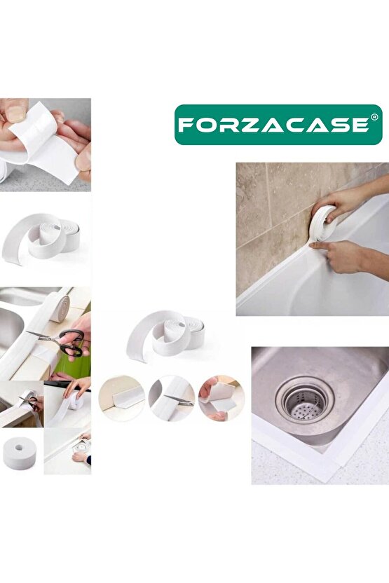 Lavabo Küvet Ocak Kenar İzalasyon Bandı Banyo Mutfak Su Sızdırmaz Tamir Bandı 3 m