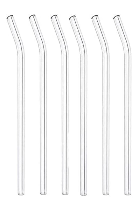 Rom Home Cam Pipet, 6lı Eğimli Cam Pipet Romshp 1067323